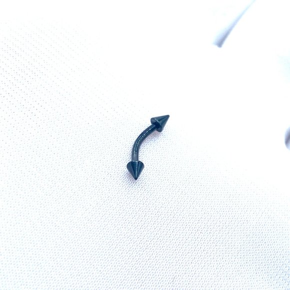 16G Spikes Daith Earring Eyebrow Piercing Rook Earring Rook Piercing Eyebrow - Picture 5 of 5